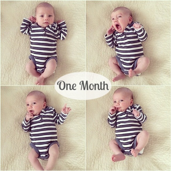James at one month